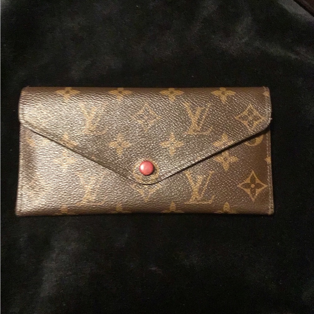 Authentic lv Josephine pink wallet